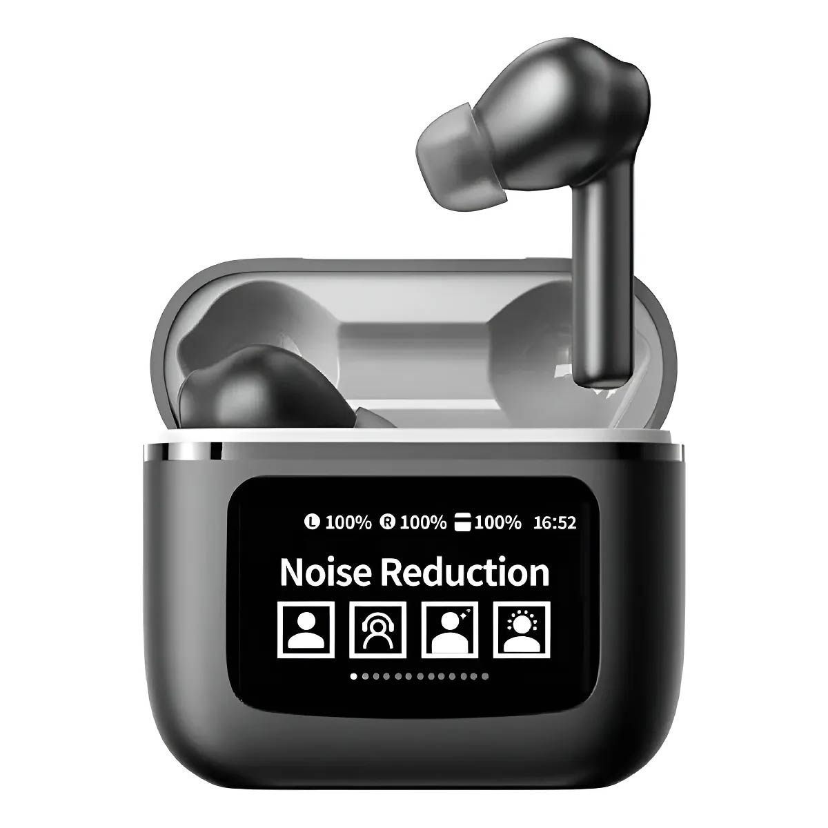 Auriculares Bluetooth YW09 con Pantalla LCD Táctil