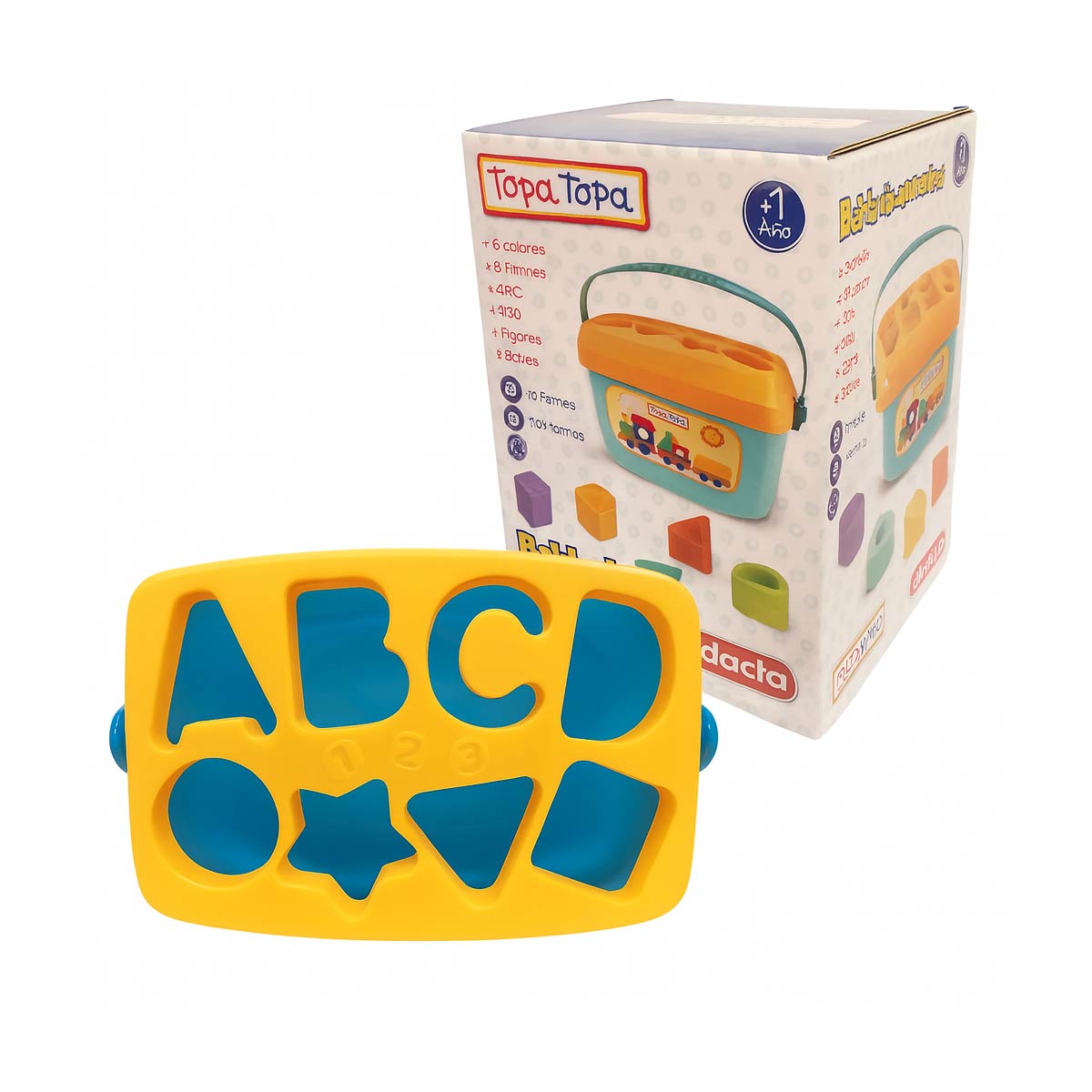 Juguete Balde De Encastre Topa Topa