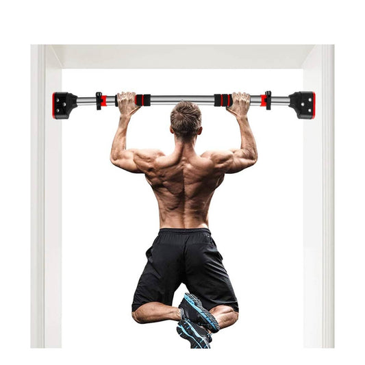 Barra De Ejercicio Multifunción Ajustable Y Antideslizante Negro