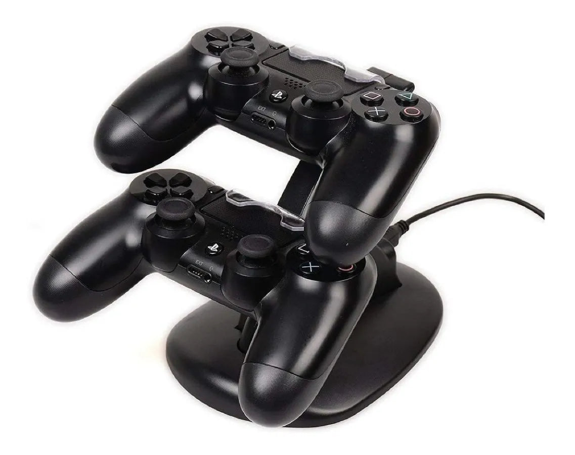 Base De Carga Doble Para Joystick Mando Ps4