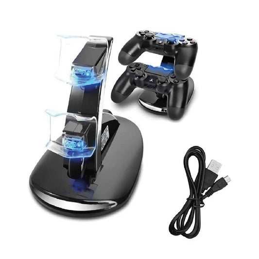 Base De Carga Doble Para Joystick Mando Ps4