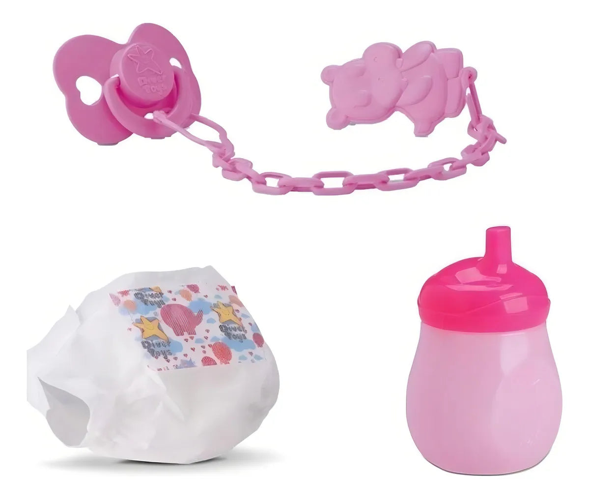 Bebote Bebe Zizinha Con Accesorios Toma Agua Y Hace Pis