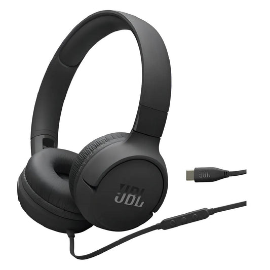Auriculares Audífonos Jbl Tune 520 Con Cable Tipo C Blue