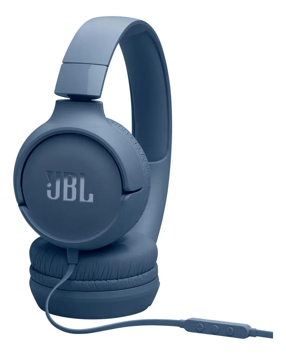 Auriculares Audífonos Jbl Tune 520 Con Cable Tipo C Blue
