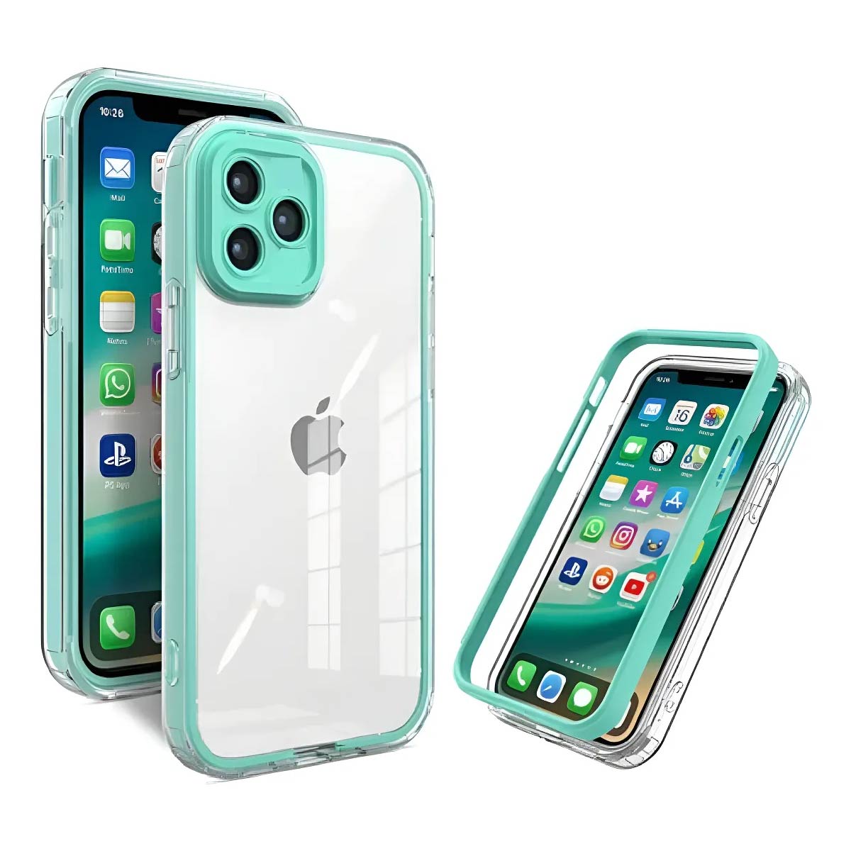 Funda Protectora Bumper Para iPhone 12 Comun