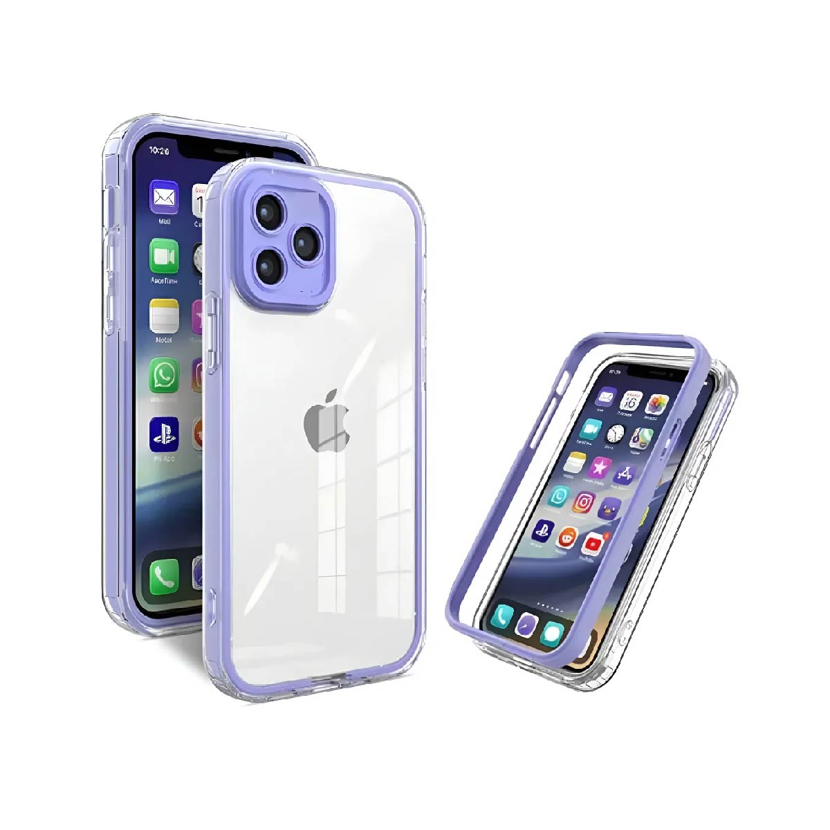 Funda Protectora Bumper Para iPhone 12 Comun