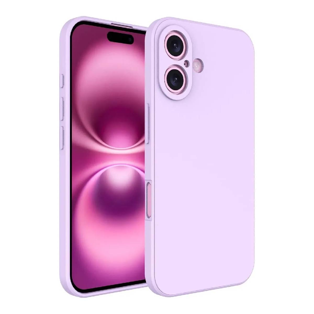 Funda Protectora De Silicona Para iPhone 16 Comun