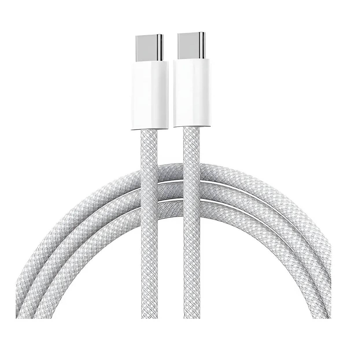 Cable Usb-c Trenzado 1m Para iPhone 15 16 17 Carga Rápida