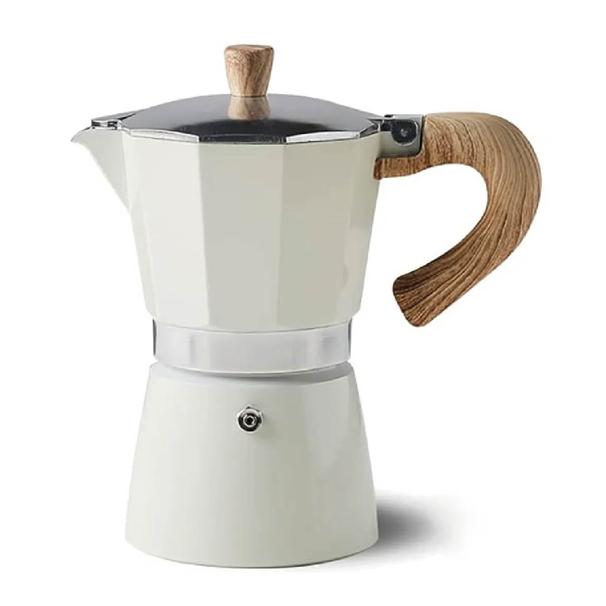 Cafetera Italiana Espresso 6 Tazas Aluminio Colores