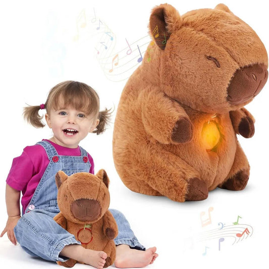 Peluche Capibara Respira Relajante Ansiedad Suave Tierno