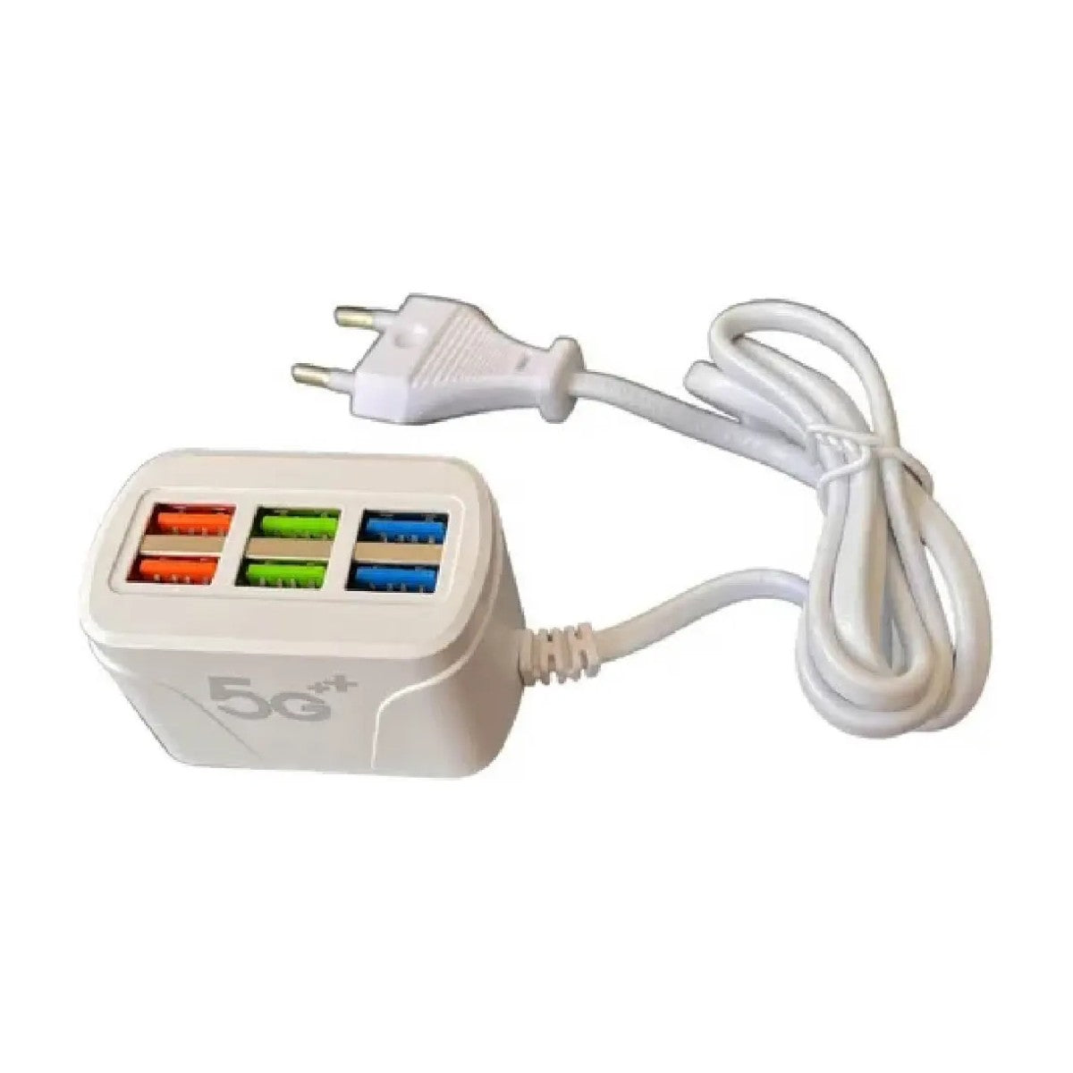 Zapatilla cargador USB de 6 puertos 3.1A - foto 2