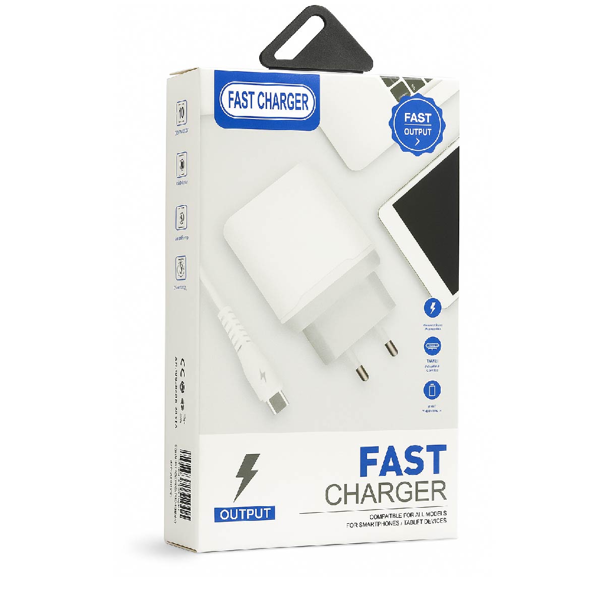 Cargador Rápido Cable Universal Integrado Puerto Usb Libre