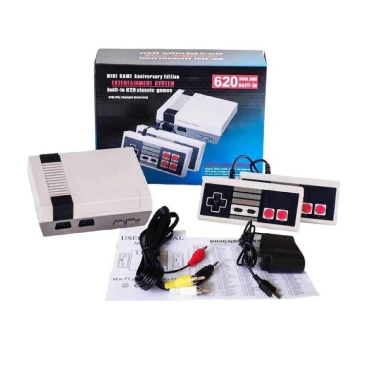 Consola Family Retro 620 Juegos Clásicos – Doble Joystick