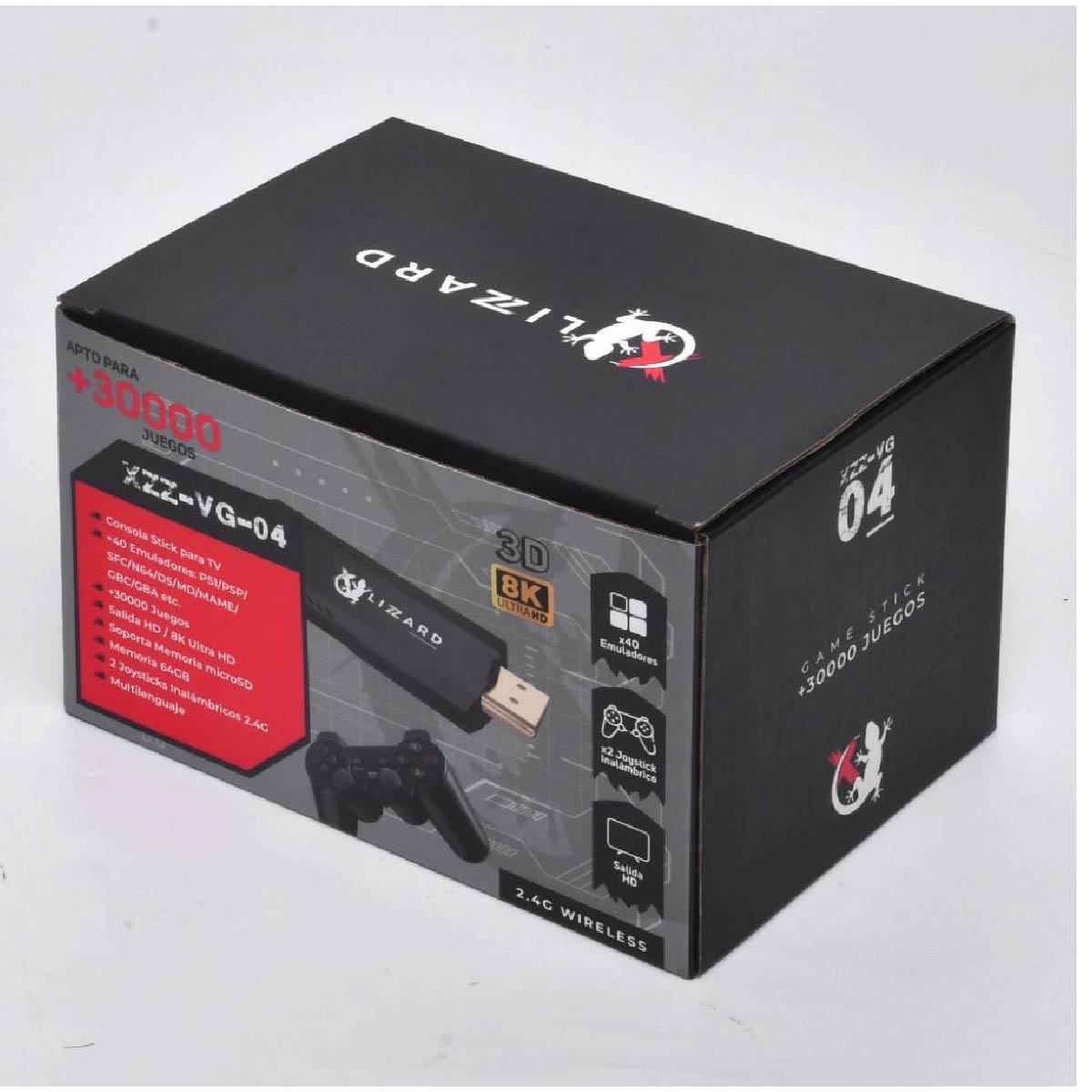 Consola Game Stick para TV XZZ-VG-04 8K – X-Lizzard