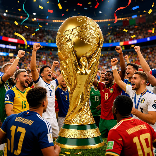 Copa Trofeo Mundial De Fútbol Réplica 37cm Colección 2026
