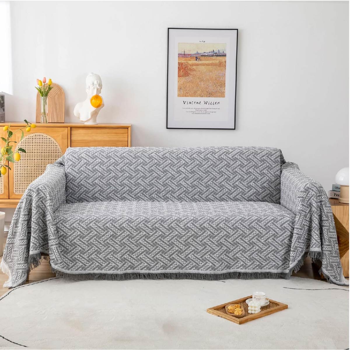 Manta Para Sillon/pie De Cama/cubre Sillón