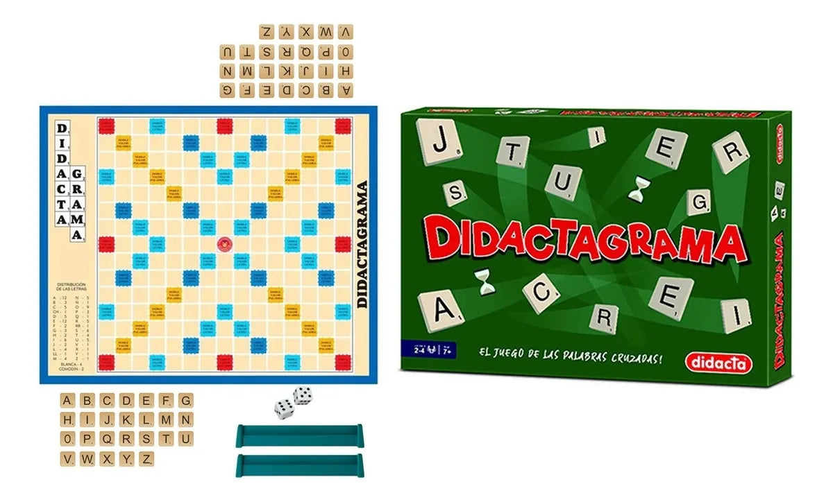 Didactagrama Didacta Clásico Juego De Palabras Cruzadas