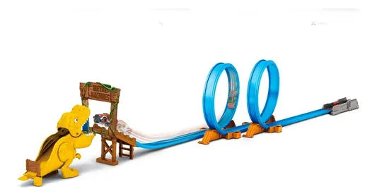 etal Machines Pista T-Rex Attack con Vehículo – Modelo 6702