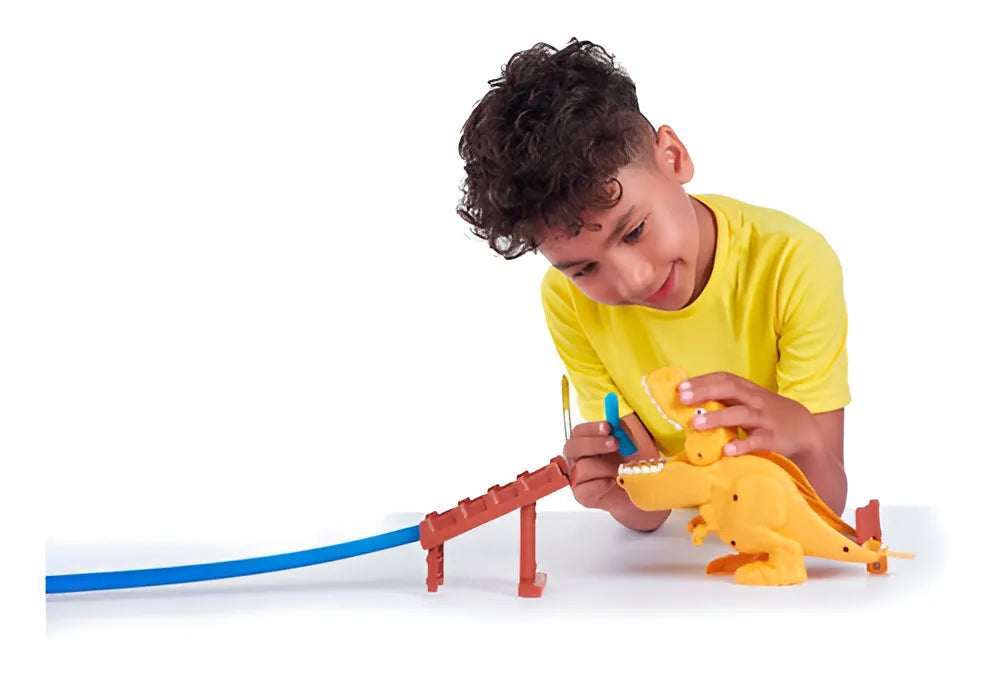 etal Machines Pista T-Rex Attack con Vehículo – Modelo 6702