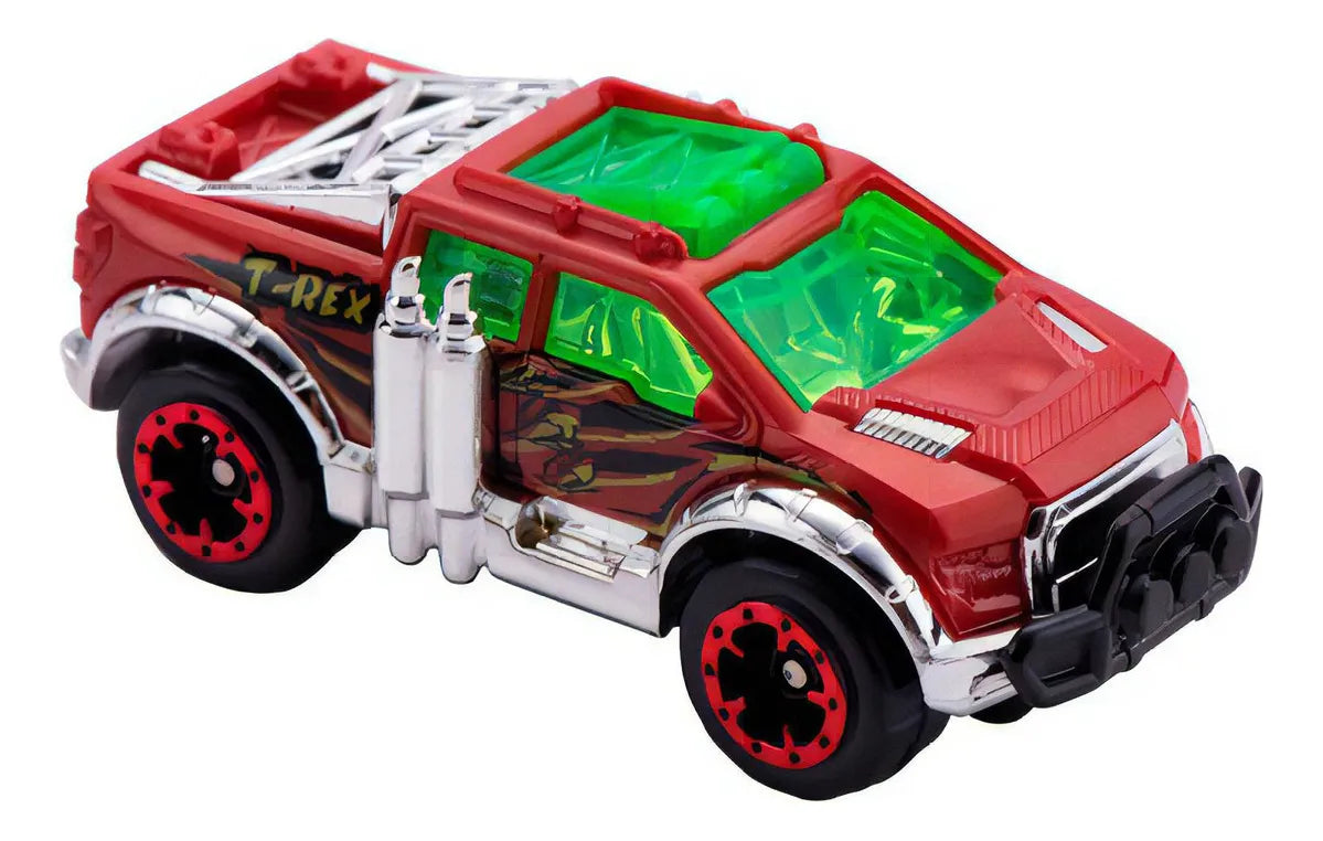 etal Machines Pista T-Rex Attack con Vehículo – Modelo 6702