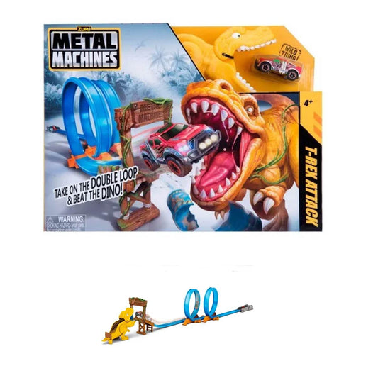 etal Machines Pista T-Rex Attack con Vehículo – Modelo 6702