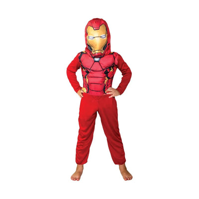 Disfraz Iron Man Niño Con Máscara