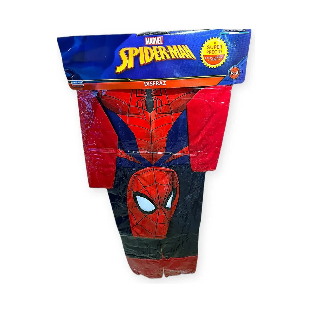 Disfraz Spider-Man en su empaque