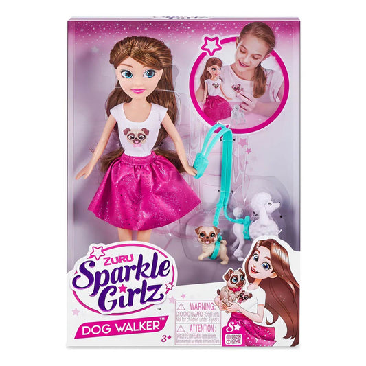 Muñeca Sparkle Girlz Princess Zuru Con Mascotas Y Accesorios