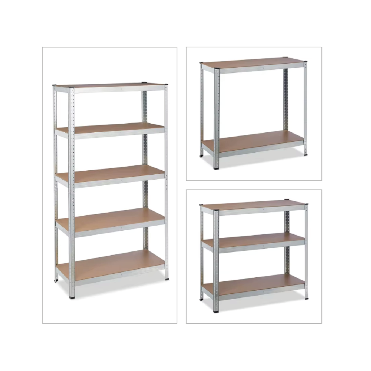Estanteria Metalica Multiuso 180 Cm - Estantes En Mdf