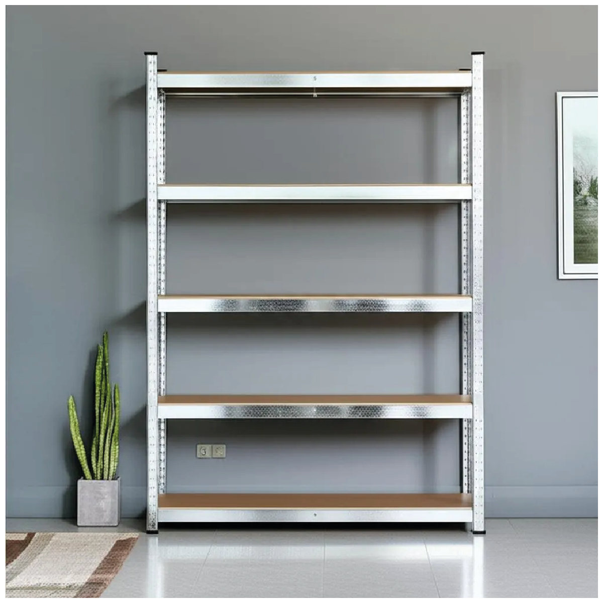 Estanteria Metalica Multiuso 180 Cm - Estantes En Mdf