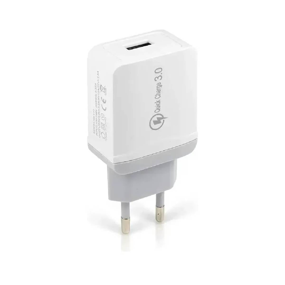 Cargador Rápido Universal Integrado USB – 18 W
