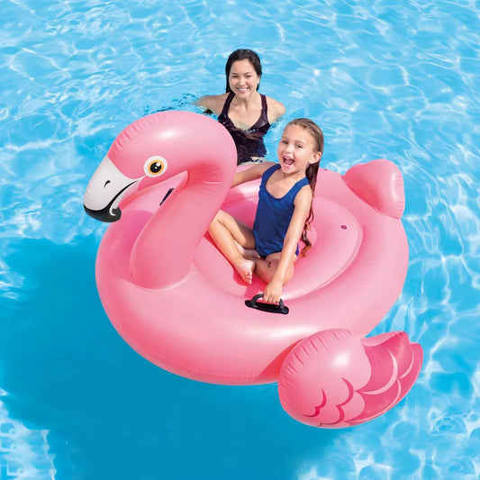 Colchoneta Isla Flamenco Inflable 142cm Flotador