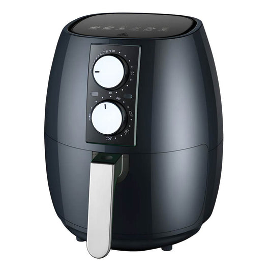 Freidora Sin Aceite Marvo Xl Capacidad 4 Litros 1400w Color Negro