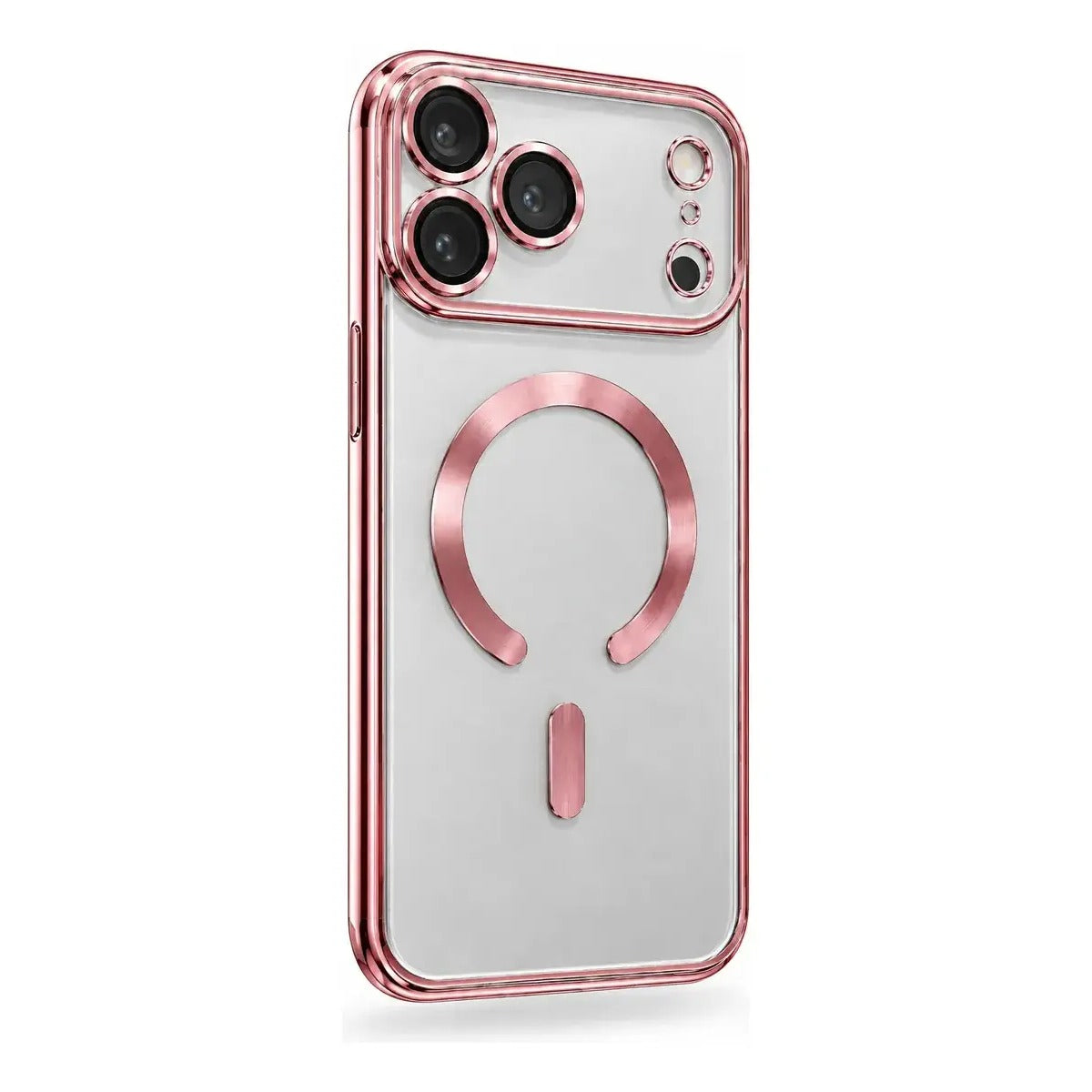 Funda Protectora Magnetica Magsafe Cover Para iPhone 17 Pro - rosado