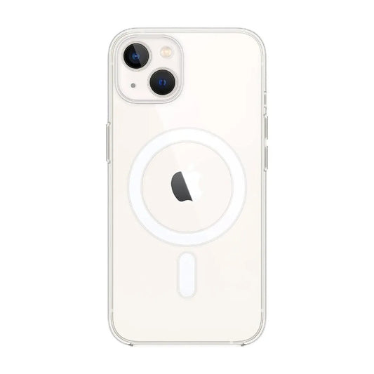 Funda Protectora Transparente Compatible MagSafe Para iPhone 15 / 15 Plus / 15 Pro