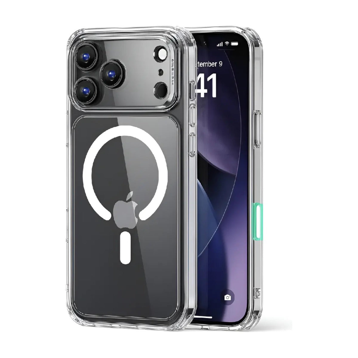 Funda Protectora Transparente Compatible MagSafe Para iPhone 17 / 17 Air / 17 Pro / 17 Pro Max