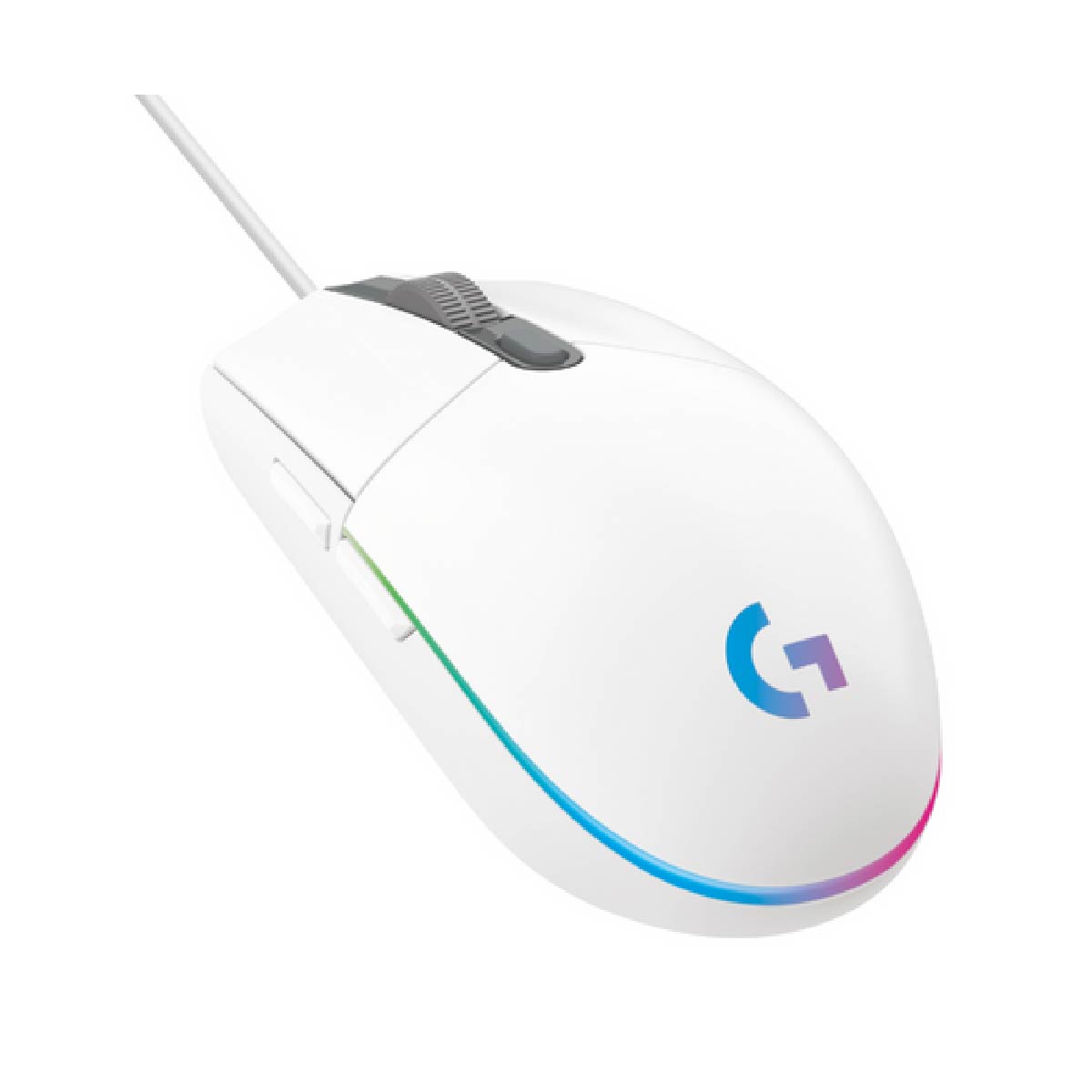 Mouse Gamer Logitech G203 Lightsync – Blanco