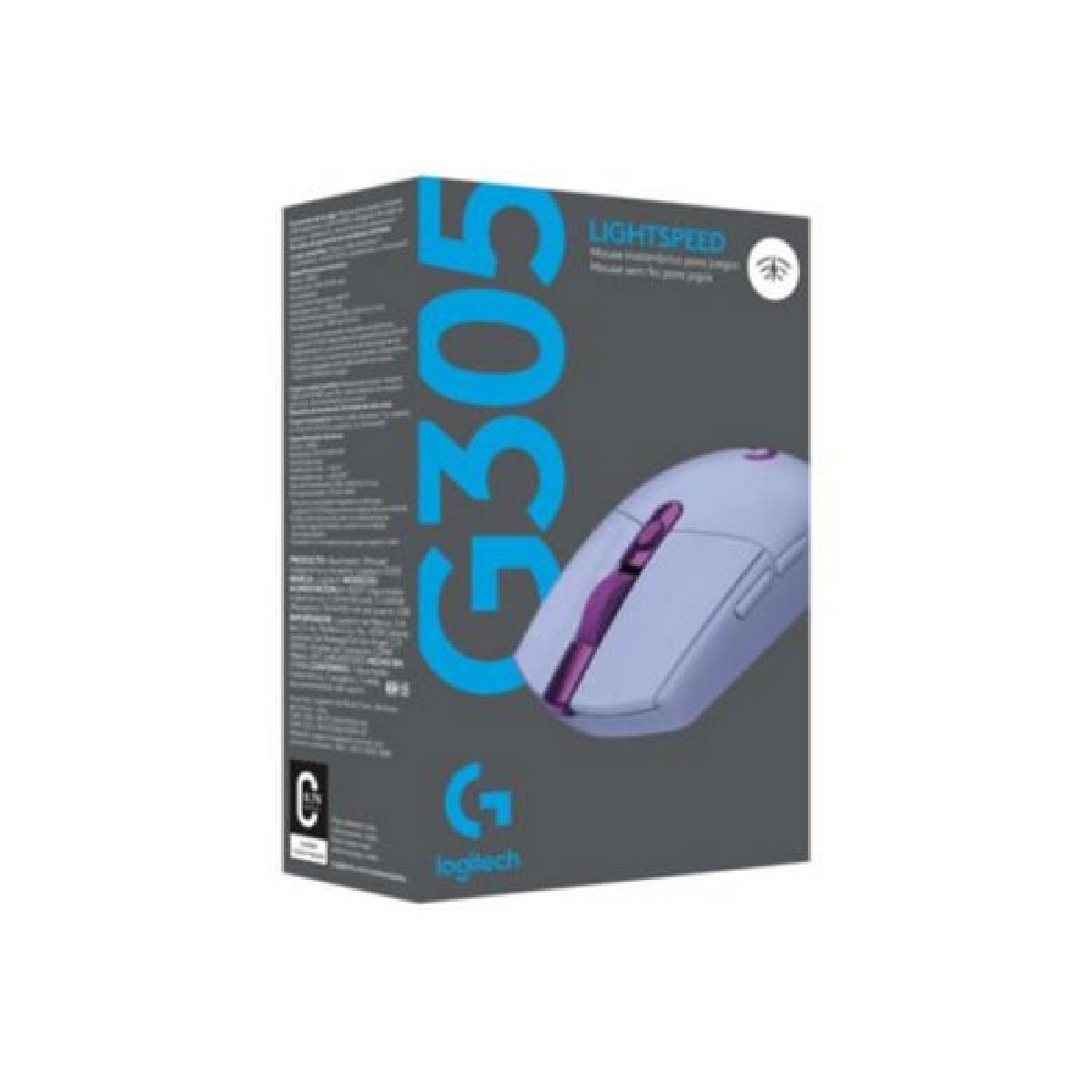 Mouse Gamer Inalámbrico Logitech G Series Lightspeed G305 Lila