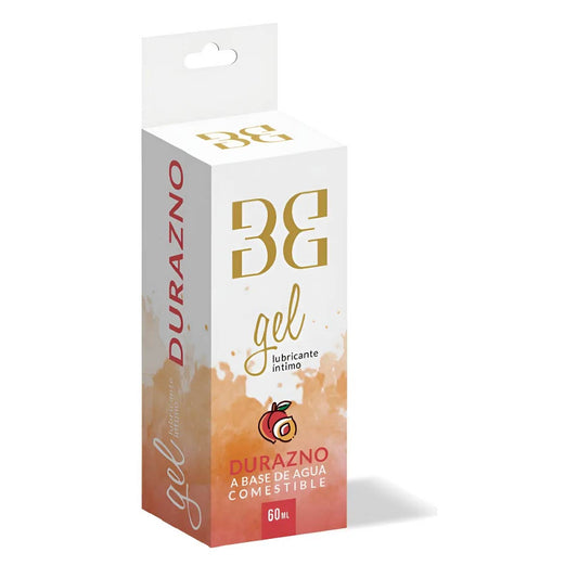 Gel Lubricante Intimo En Base Sabor Durazno Comestible
