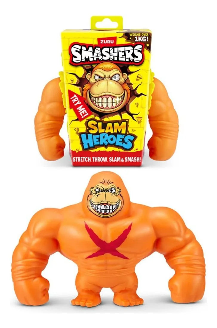 Smashers Slam Heroes Gorilla Orange Indestructible