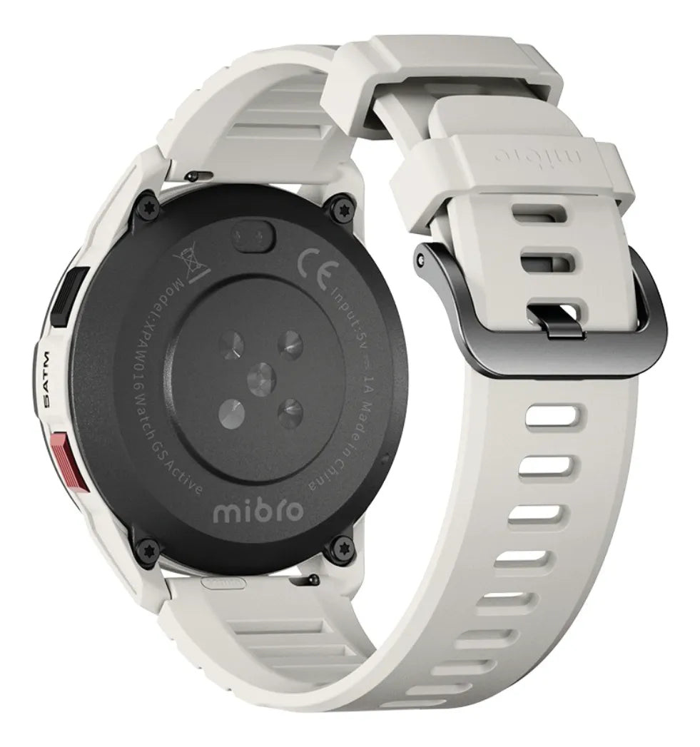 Reloj Smartwatch Mibro Gs Active 1.3 400mah Blanco