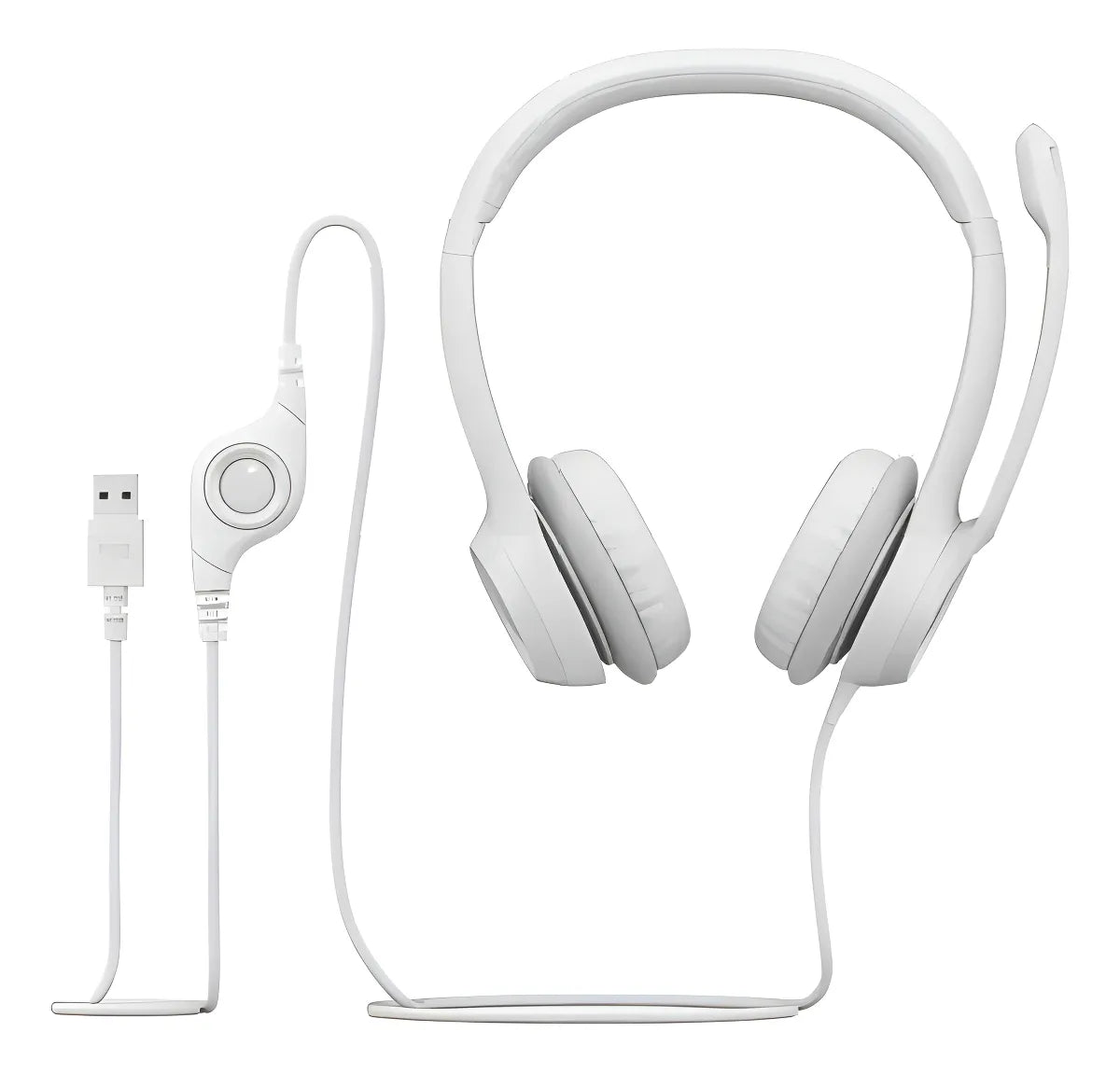 Auriculares USB Logitech H390 Blanco