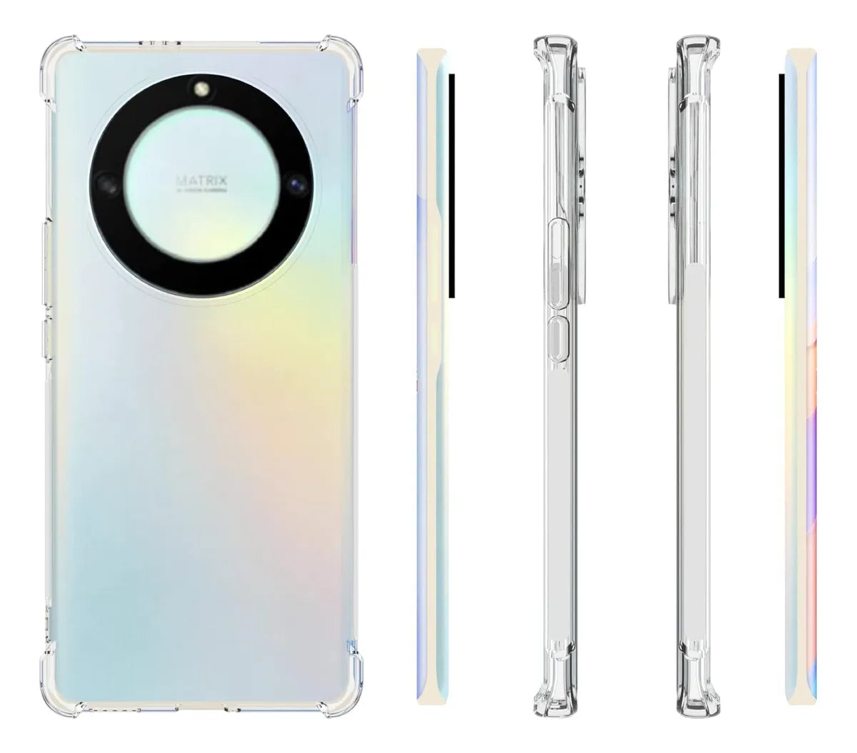 Protector Transparente AntiShock Con Bordes Reforzados Para Honor Magic 6 Lite