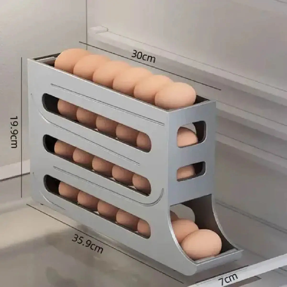 Organizador De Huevos Para Ahorrar En La Heladera