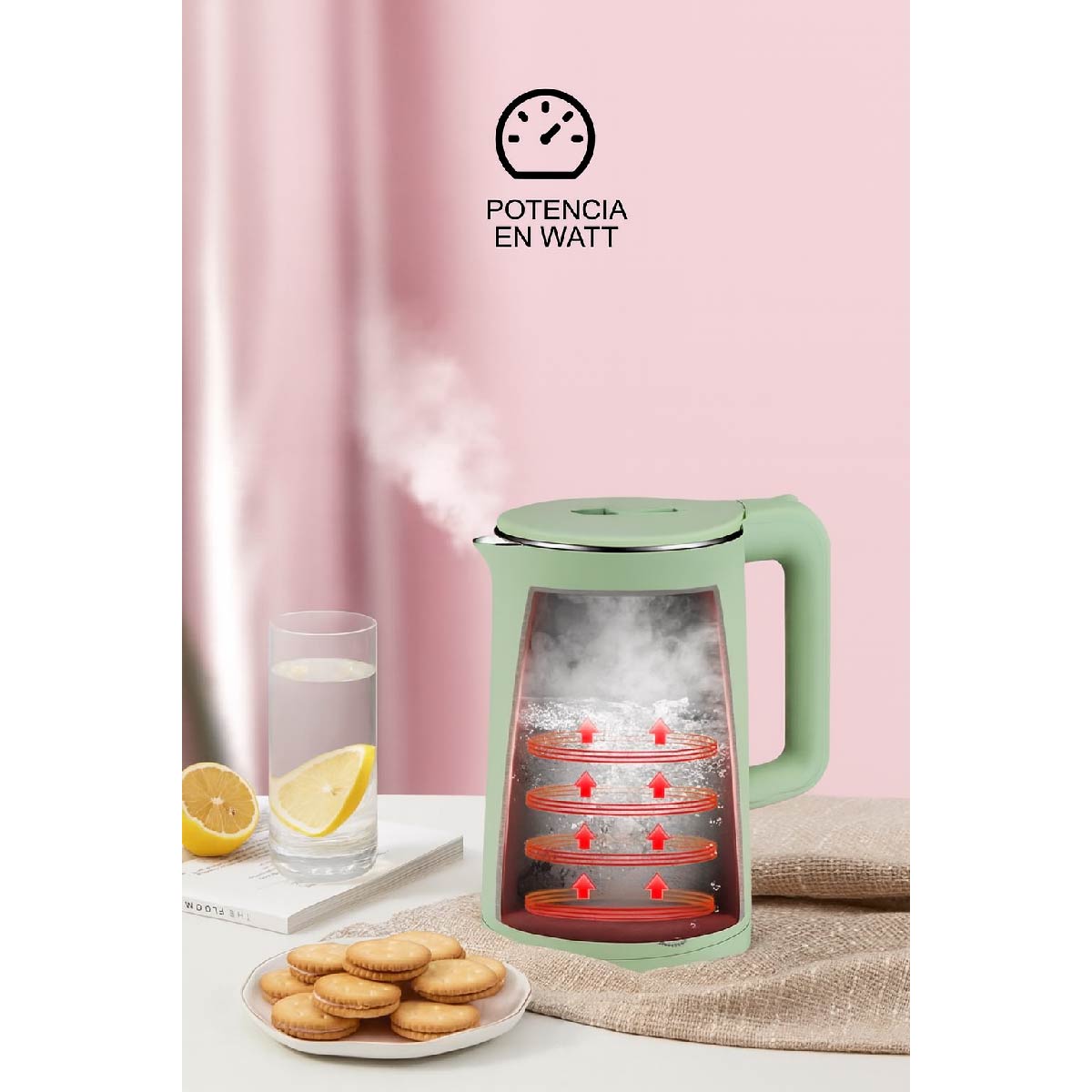 Jarra Electrica Electric Kettle 2.3 Litros