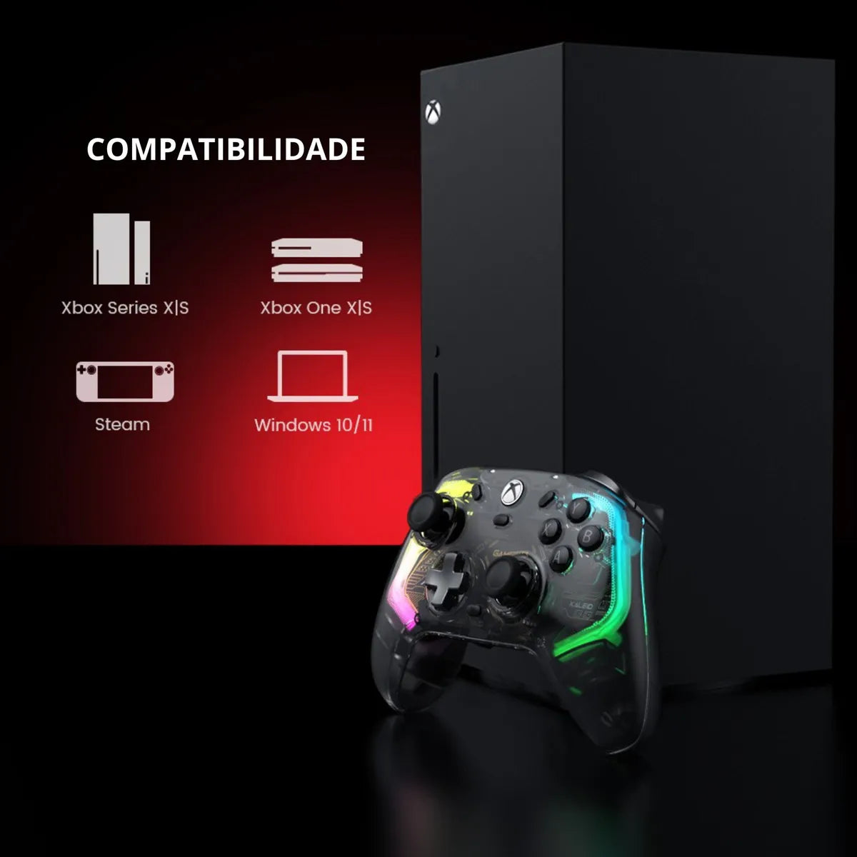 Joystick Gamesir Kaleid Controlador C/ Efecto Hall Xbox X|s