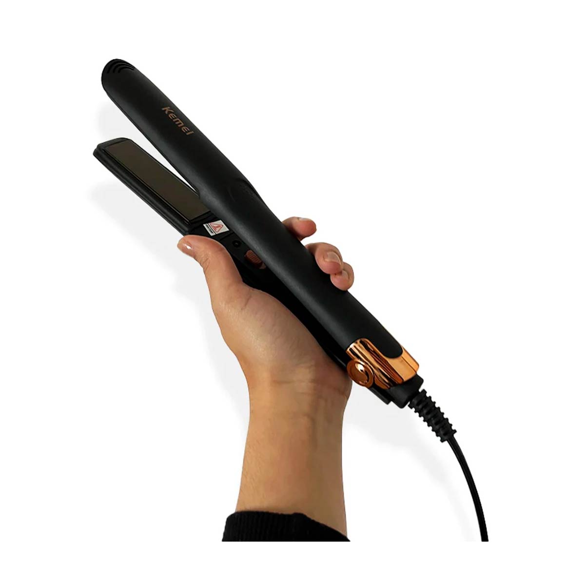 Planchita De Pelo Plancha Kemei Km-851 De Ceramica