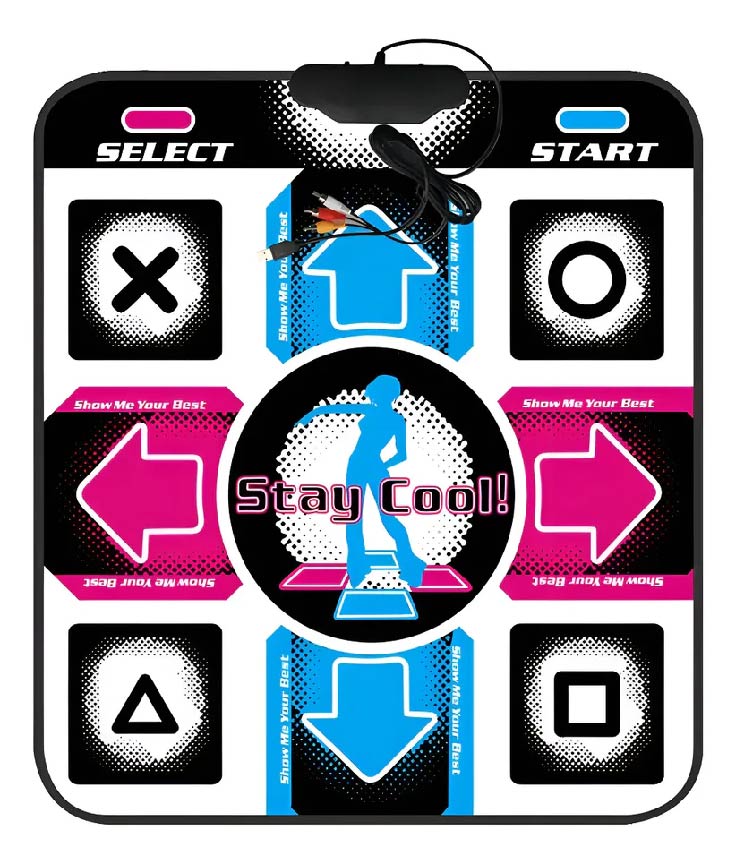 Alfombra De Baile Para Tv Pc Juego Precargado Musical Niños