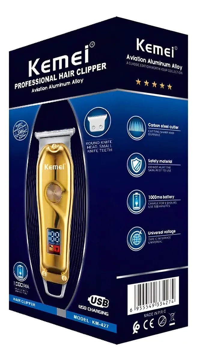 Terminadora Profesional Kemei KM-427 – Litio Inalámbrica