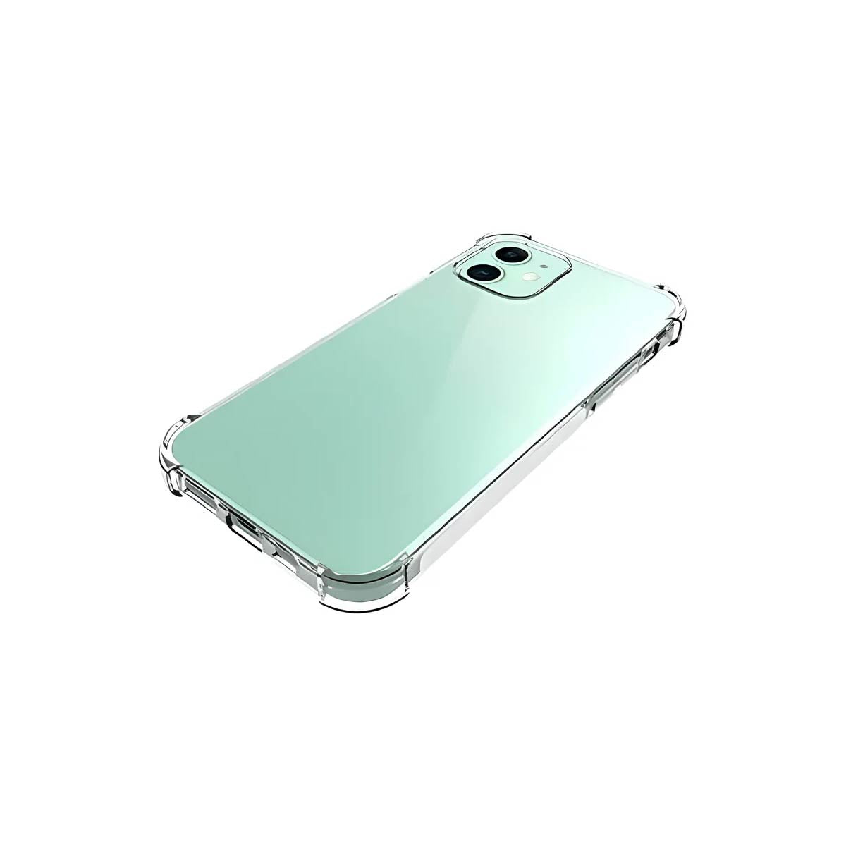 Protector Transparente AntiShock Con Bordes Reforzados Para iPhone 12